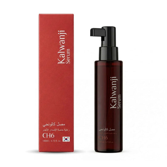 WAFA Kalwanji hair serum bottle with box