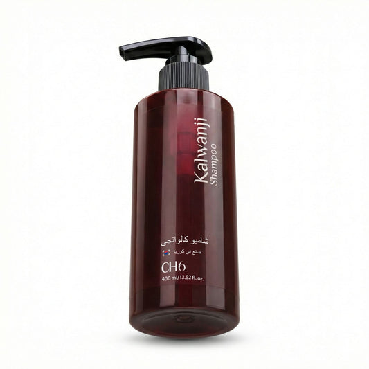Kalwanji shampoo bottle